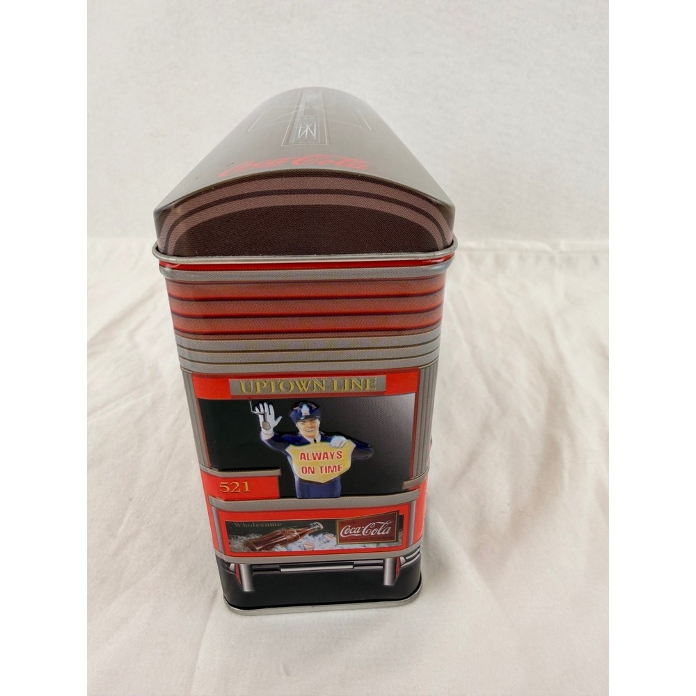 Coca-Cola Cable Car Tin 2002 Metropolitan Uptown Service Collectible - Picture 3 of 13
